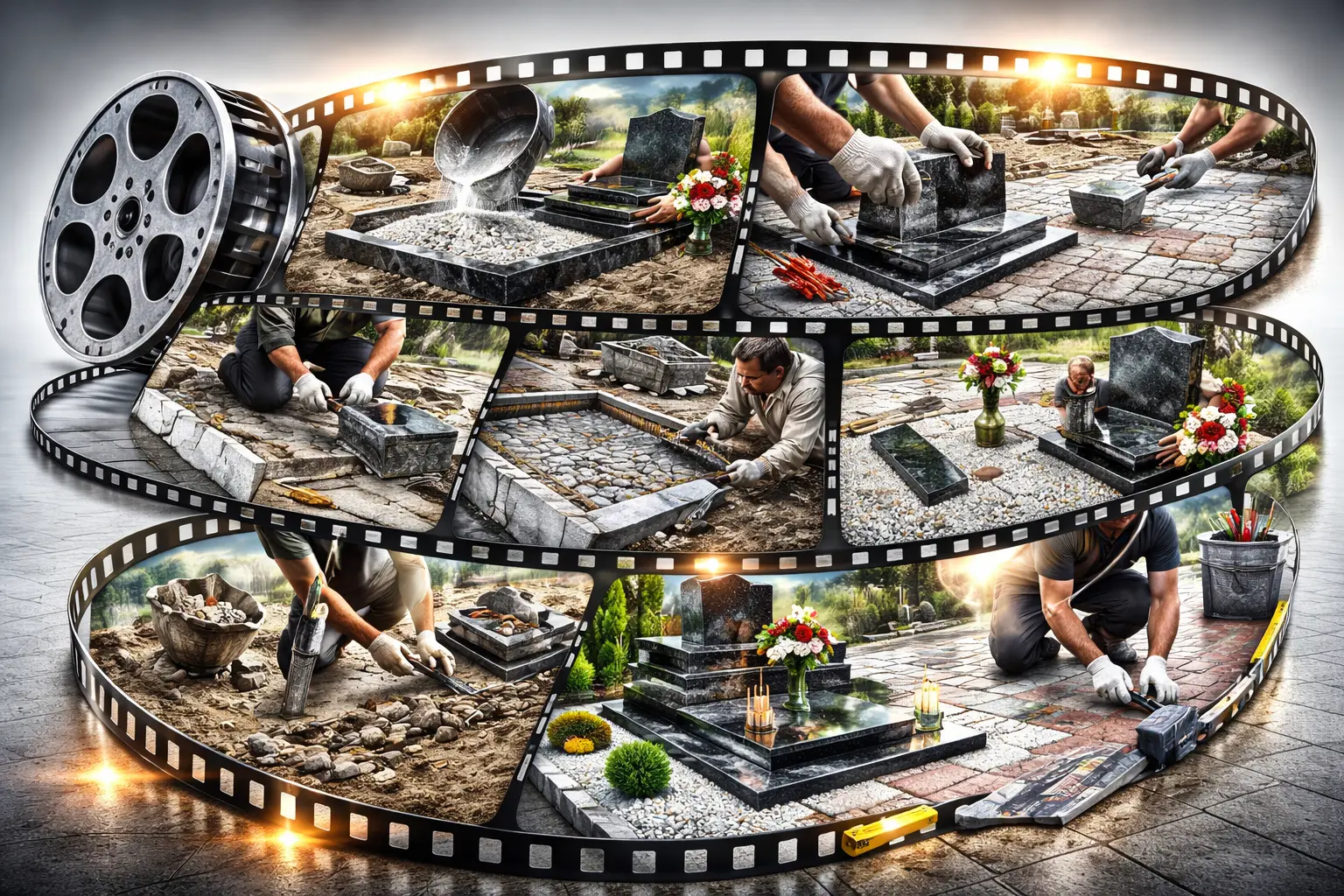 Kapaviečių įrengimo darbų galerija Kelmėje, Raseiniuose ir Tauragėje