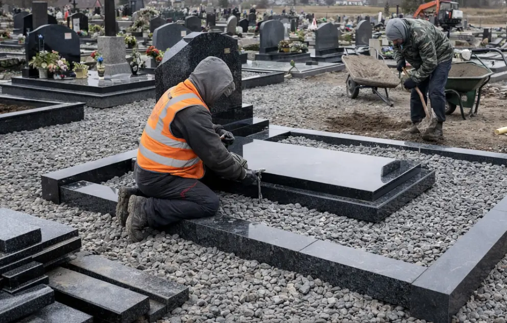 Senų kapų restauravimas Kelmėje